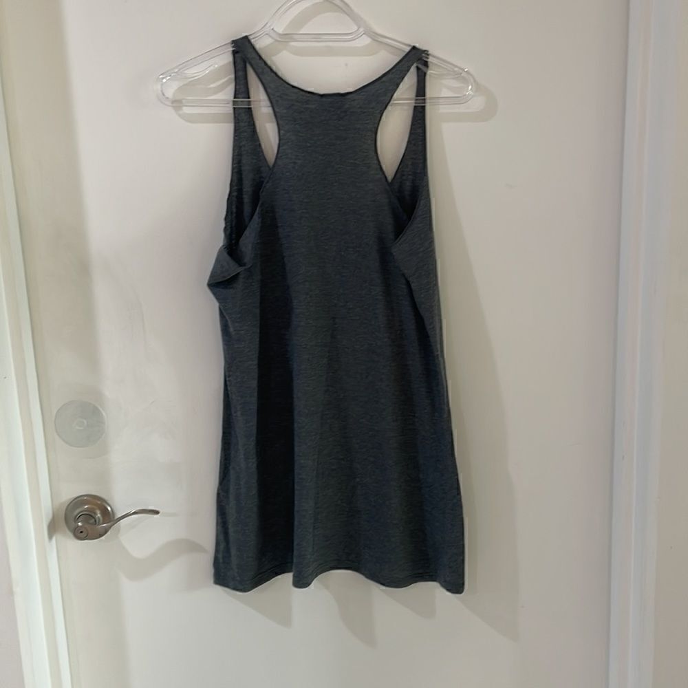 FIFTH SUN Mom Fuel Wine tank top funny baby shower gift large NWOT - Picture 2 of 5